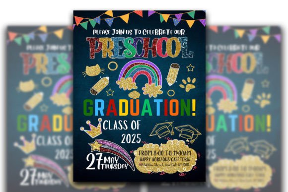 Celebrate Their First Big Step with Custom Invitations