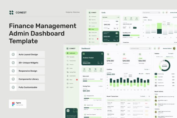 Coinest: Mastering Your Finances with a Calming Dashboard