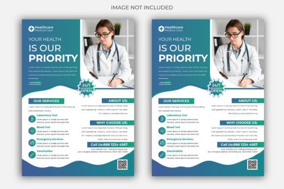 Designing Trust: The Medical Service Flyer That Builds Confidence