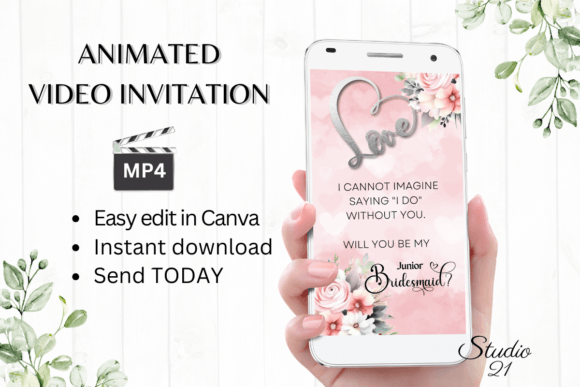 Elegant Script for Junior Bridesmaid Designs