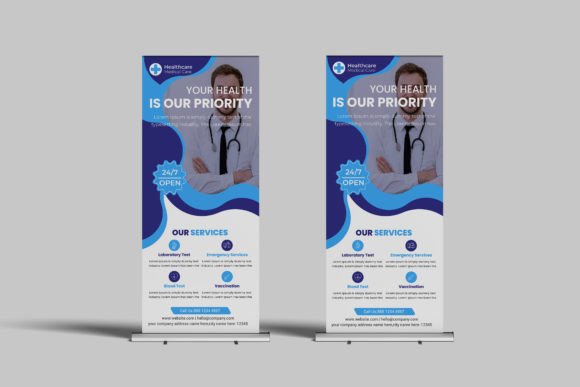 Medical Rollup Banner Design Template: A Professional's Guide