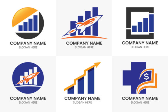 Professional Finance Branding: A Versatile Logo Template Vector