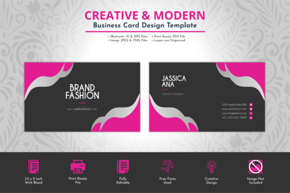 Why a Fashion Business Card Template is Your Secret Branding Weapon