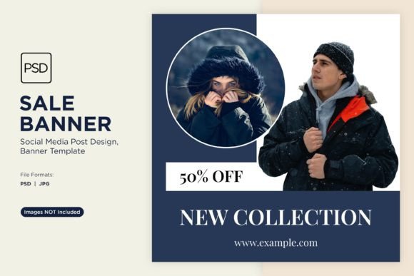 Winter Wonderland Winter Sale Banner: Your Template for Seasonal Success